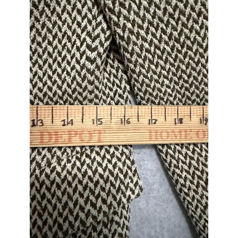 Vtg Escada Margaretha‎ Ley Blazer Womens 38 Brown Herringbone Wool Tweed 80s